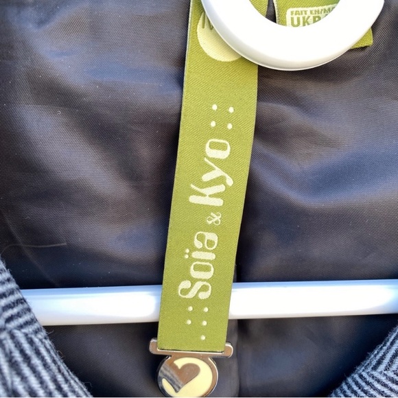 Soia & Kyo Wool Tweed Coat - Picture 5 of 6